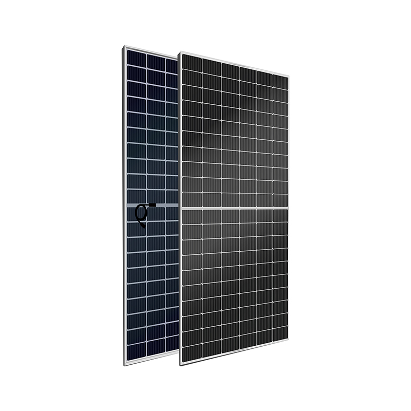 Mono Bifacial 590W-610W Half-cell PERC Solar Panel